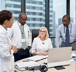 Collaborative care between providers.