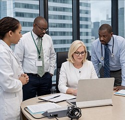 Collaborative care between providers.